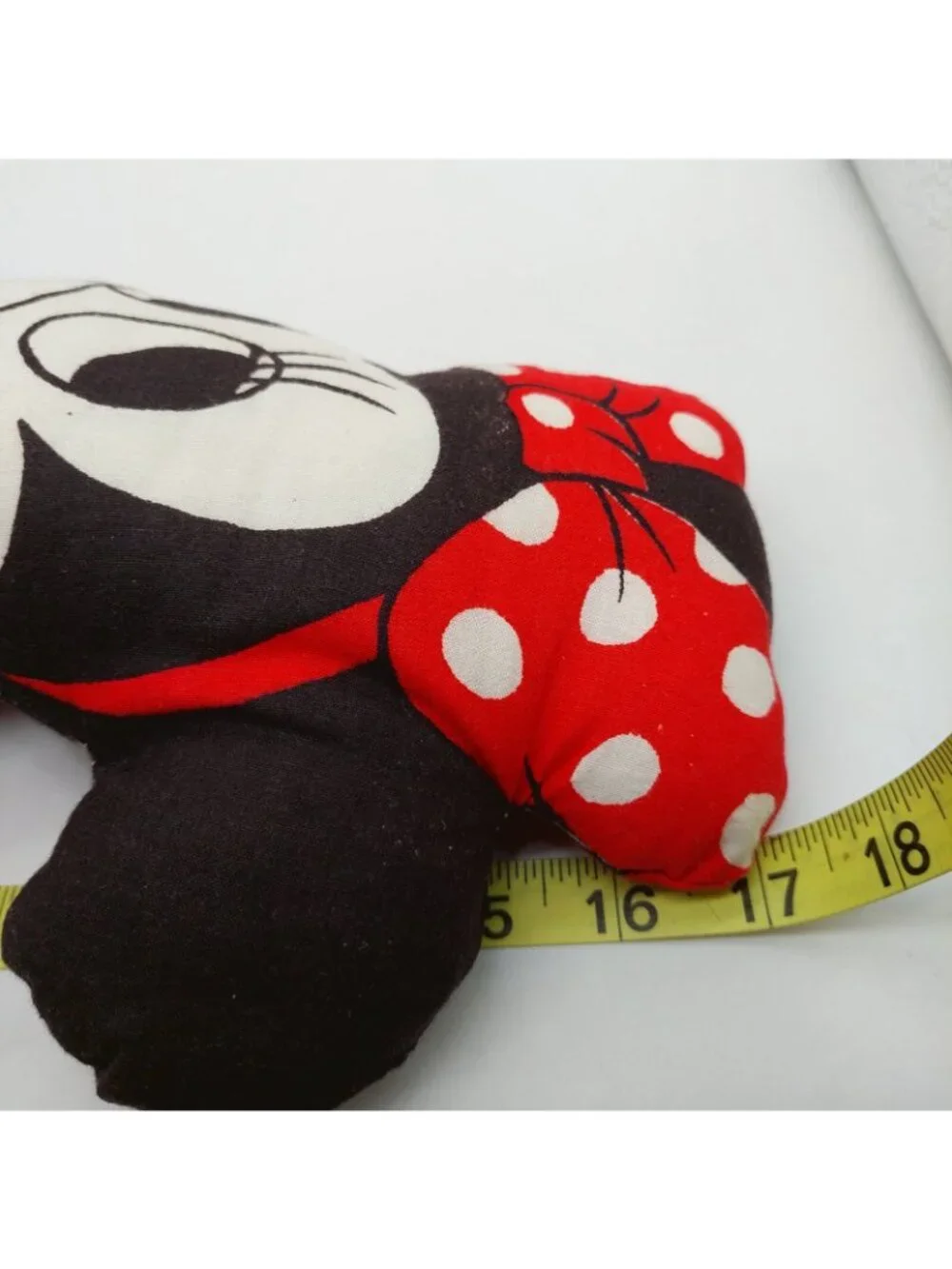 Mickey & Minnie Mouse Santa Claus Christmas Pillow Plush Set Of 2 Vintage Read